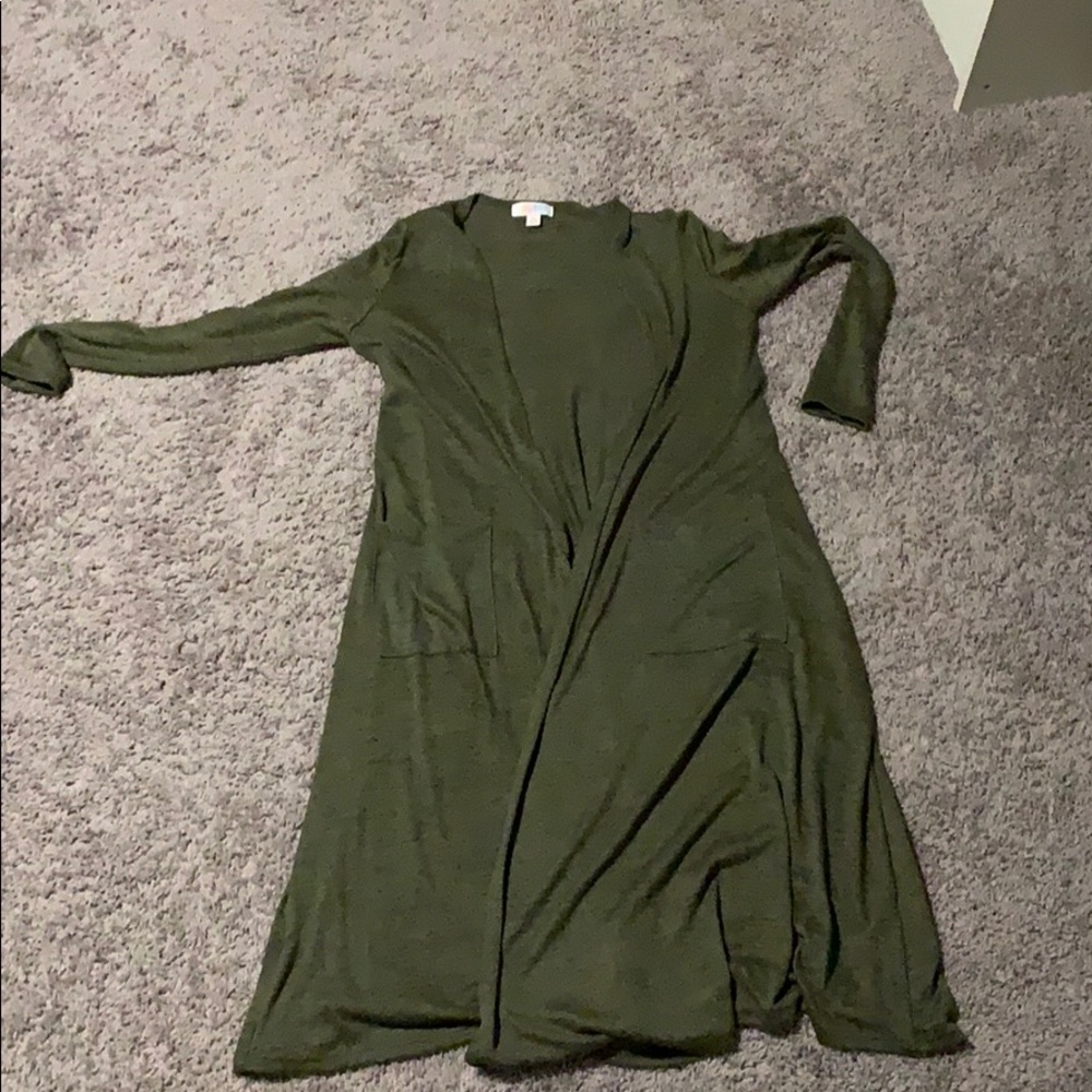Super long light sweater